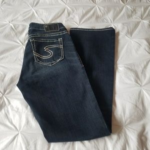 SILVER NATSUKI BOOT STRETCH JEAN